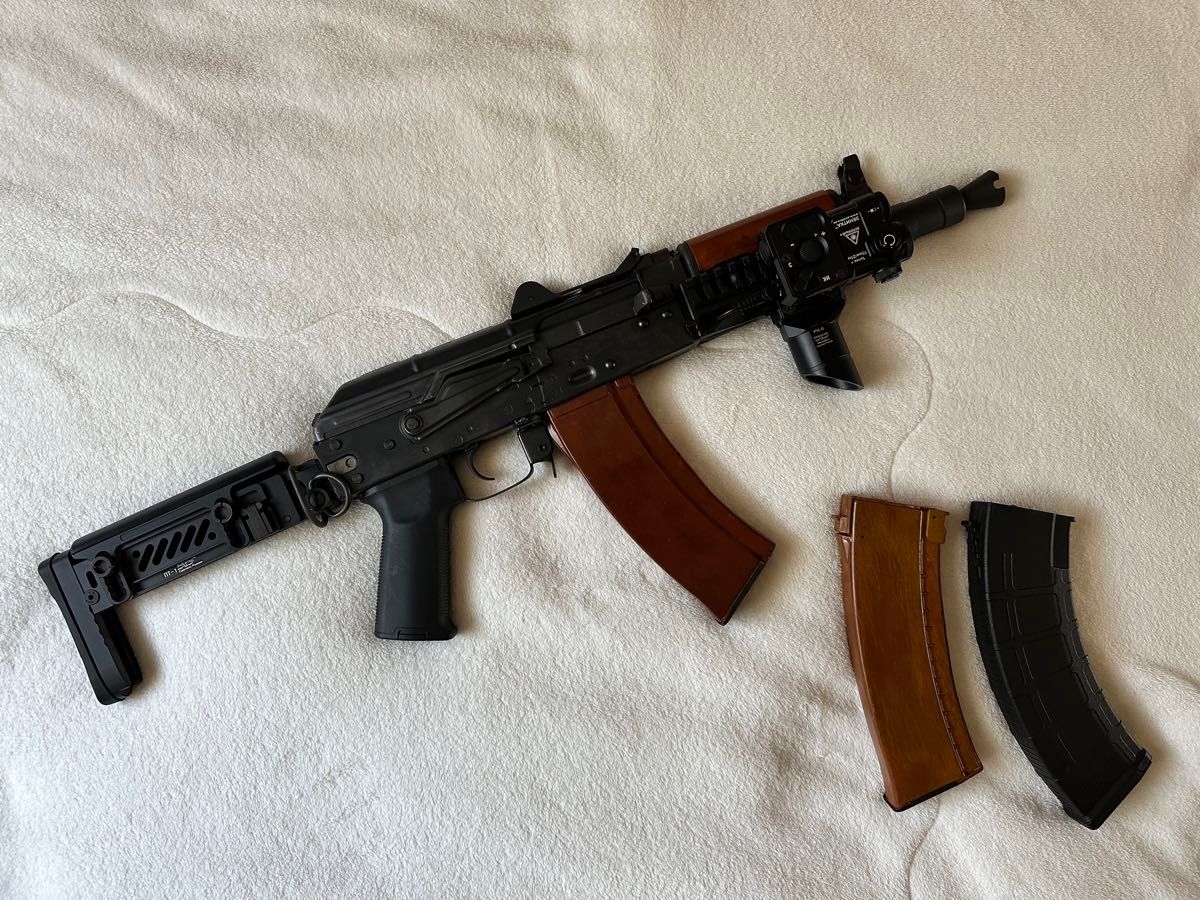 E&L AKs74u リアルウッド ZENIT カスタム 電動ガン|Yahoo E&L AKs74u リアルウッド ZENIT カスタム 電動ガン|Yahoo