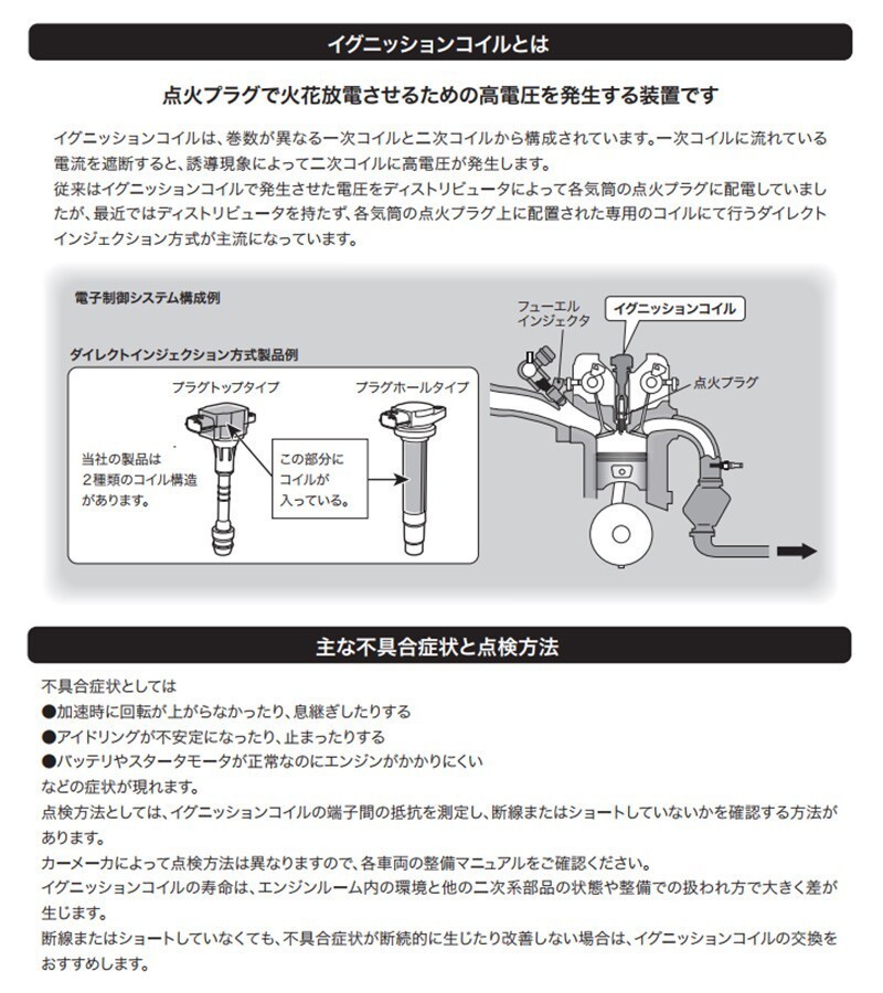 ホンダ エリシオン 日立 イグニッションコイル 4本セット U14H01-COIL RR2 K24A 04.05 - 点火コイル スパークコイル_画像3