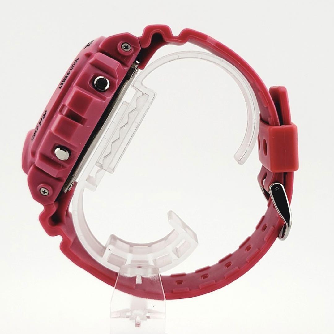 美品 CASIO G-SHOCK カシオ ジーショック DW-6900CS-4JF ピンク クレイジーカラーズ 三つ目 クォーツ 腕時計 デジタル メンズの画像6