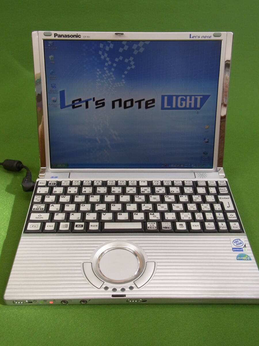 Win7pro, XPpro 動作可 パナソニック CF-R1RCXR Pentium 3-M 700MHz 10.4インチの画像1