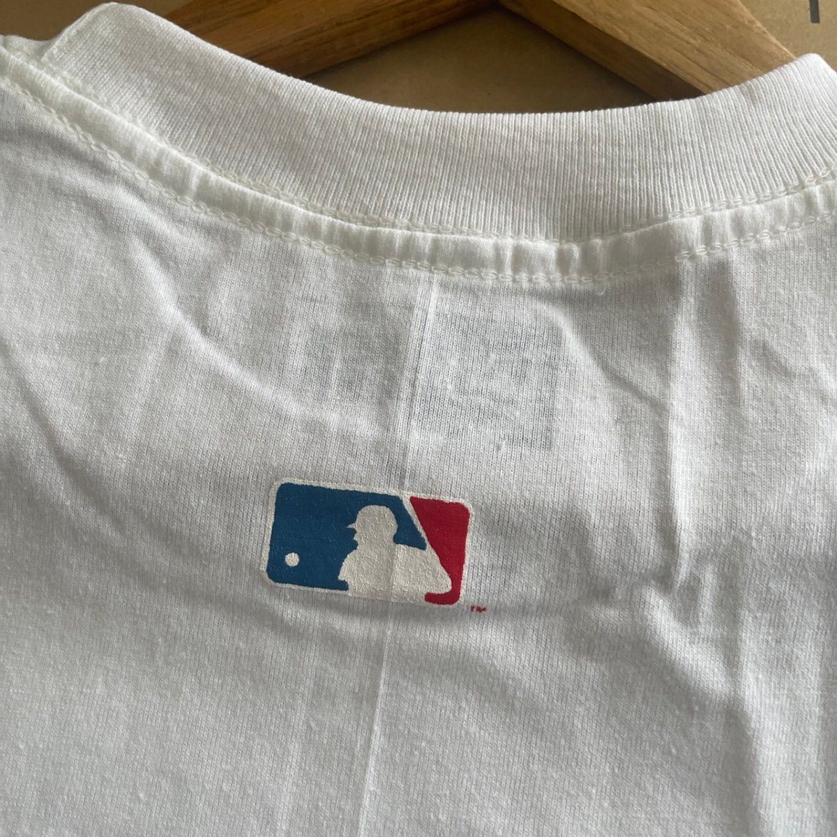 ドジャース　半袖Tシャツ　白／Ｌ　ベースボール　野球  スポーツ観戦 メジャー  未使用  送料無料