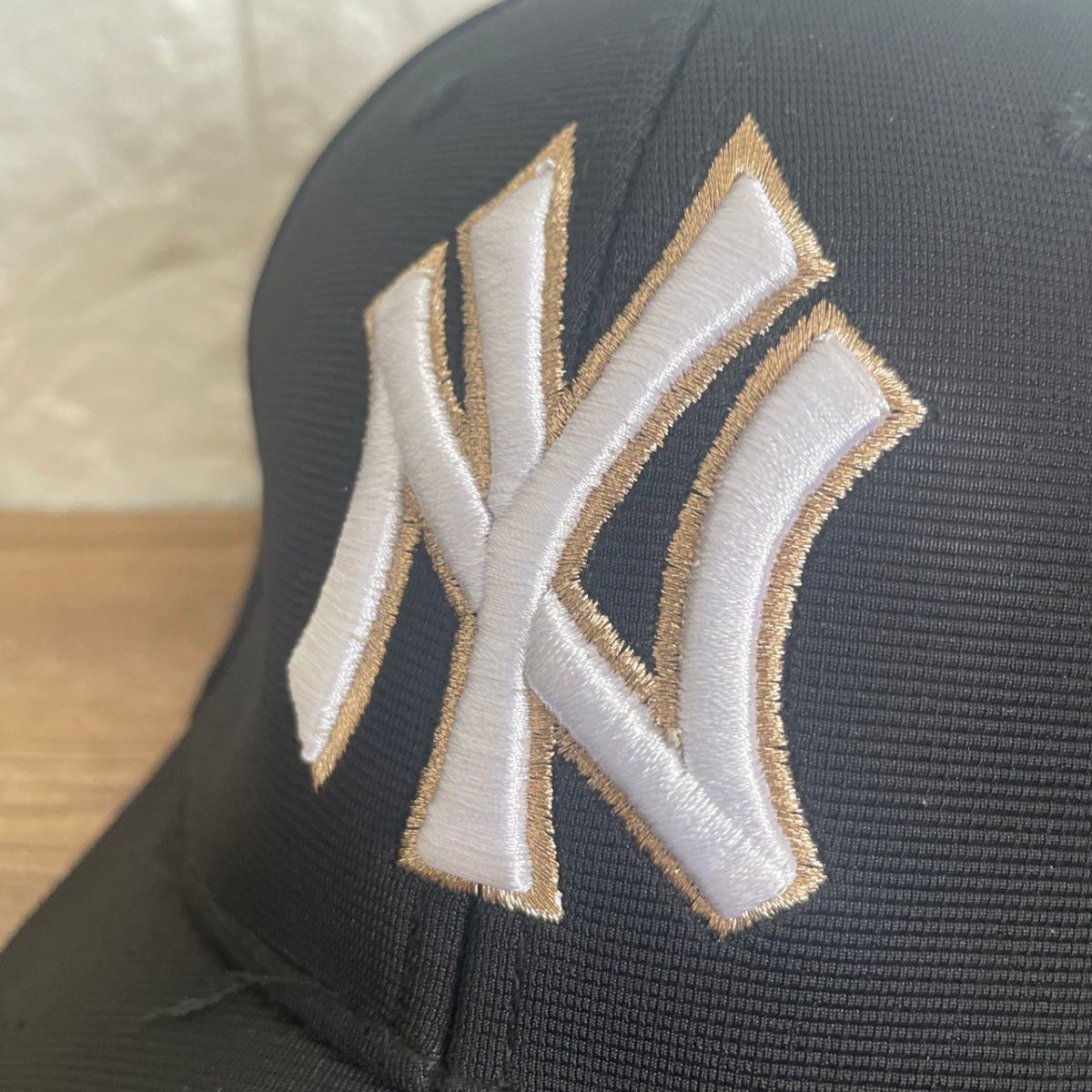 キャップ CAP ヤンキースロゴ  黒 ブラック  NY カジュアル  スポーツ観戦   新品 送料無料