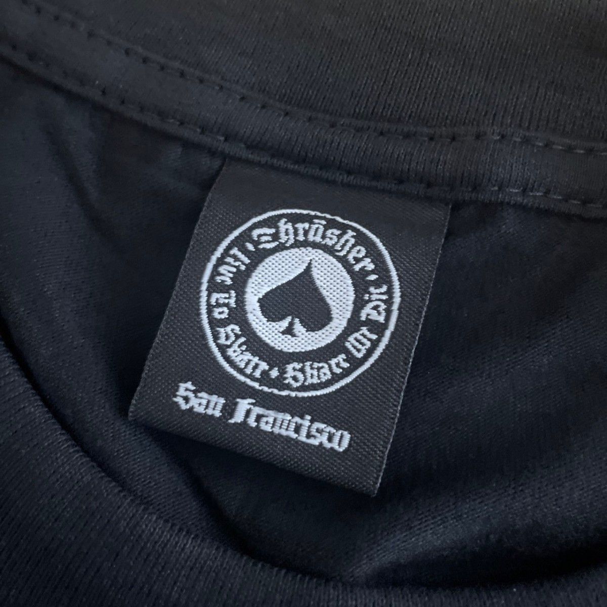 スラッシャー  半袖 Tシャツ 黒  XL スケーボー　ストリート系  売れ筋  新品  送料無料 