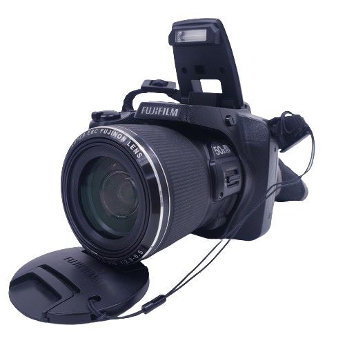 ▲【FUJIFILM/富士フイルム】FinePix S9800 デジタルカメラ レンズ/SUPER EBC FUJINON LENS 50x ZOOM f=4.3-215 1:2.9-6.5 通電確認〇★398_画像2