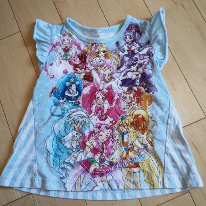 プリキュア半袖Tシャツ110cm2枚セット