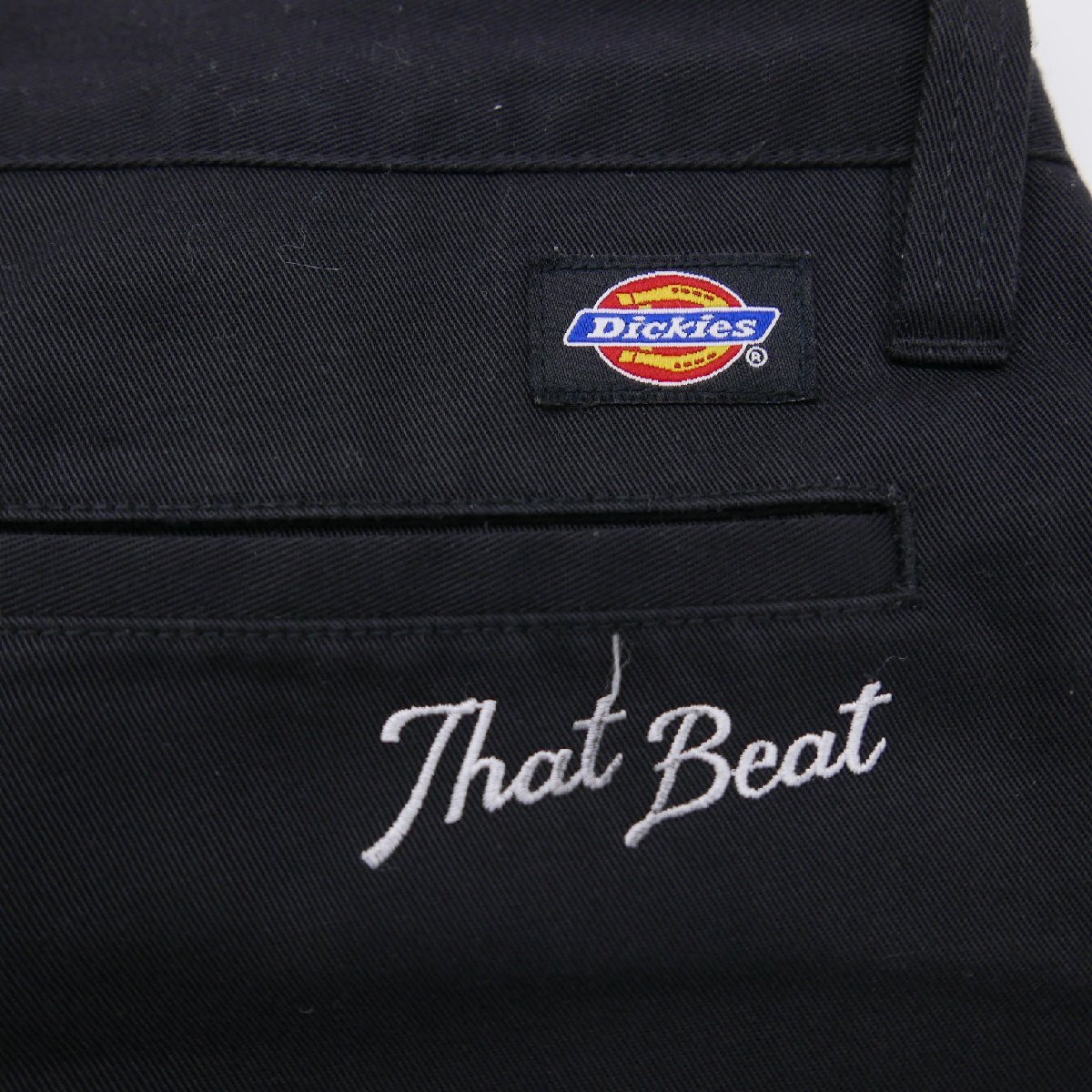 RADIALL Dickies ラディアル ディッキーズ THAT BEAT W.F. EASY PANTS ワークパンツ イージーパンツ無地 黒BLACK M RAD-19SS-SPOT-JW007の画像9