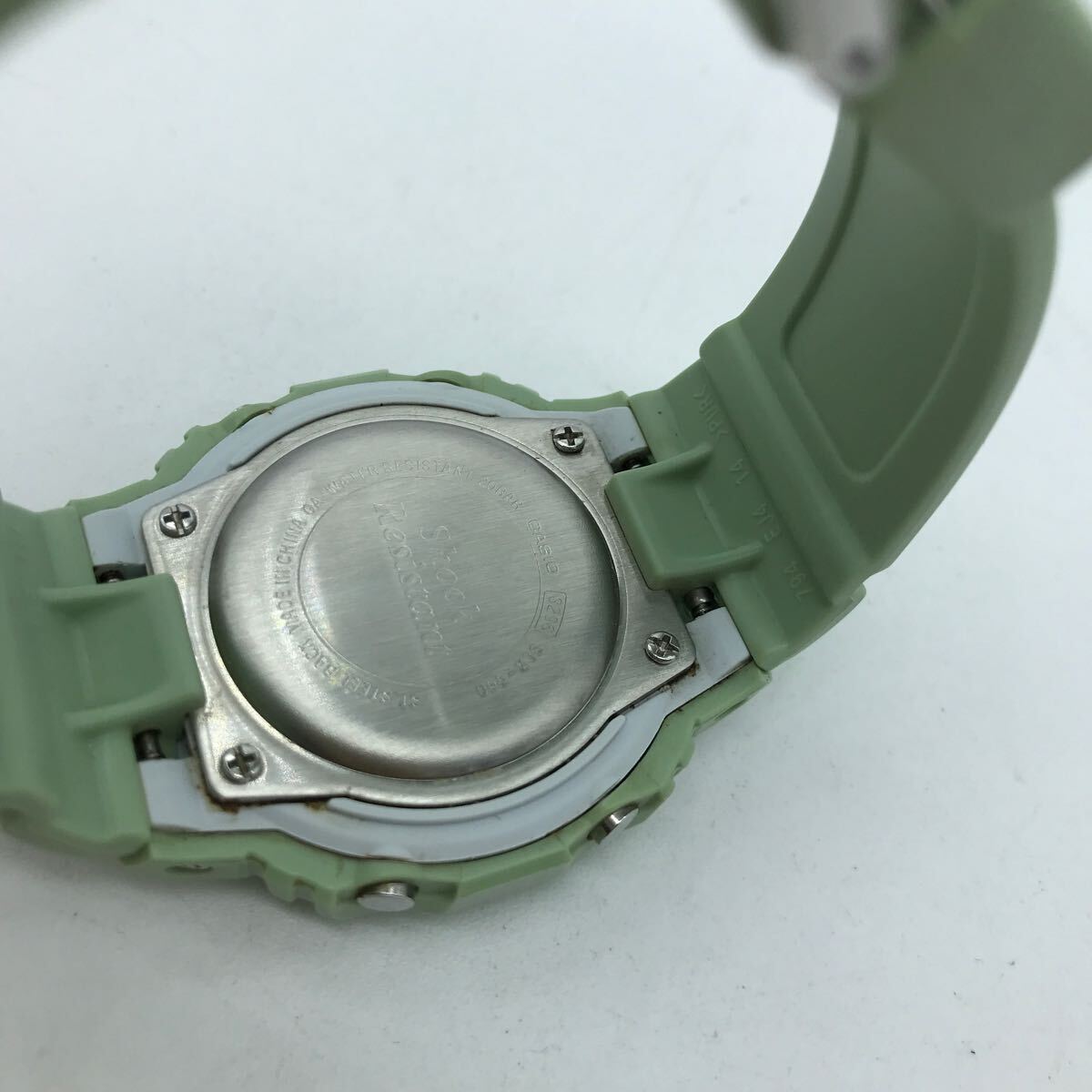 CASIO カシオ G-SHOCK mini GMN-550 クオーツ 腕時計 ジーショック ミニ 黄緑 ブラック_画像5