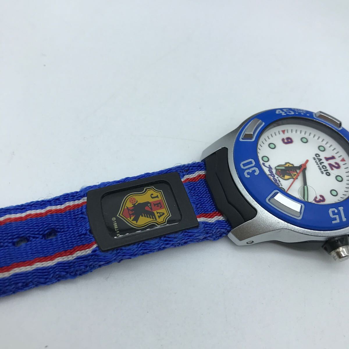 カルチョスイス CALCIO SWISS 日本代表モデル 腕時計 ケース付/動作品 サッカー サムライジャパン 美品_画像8