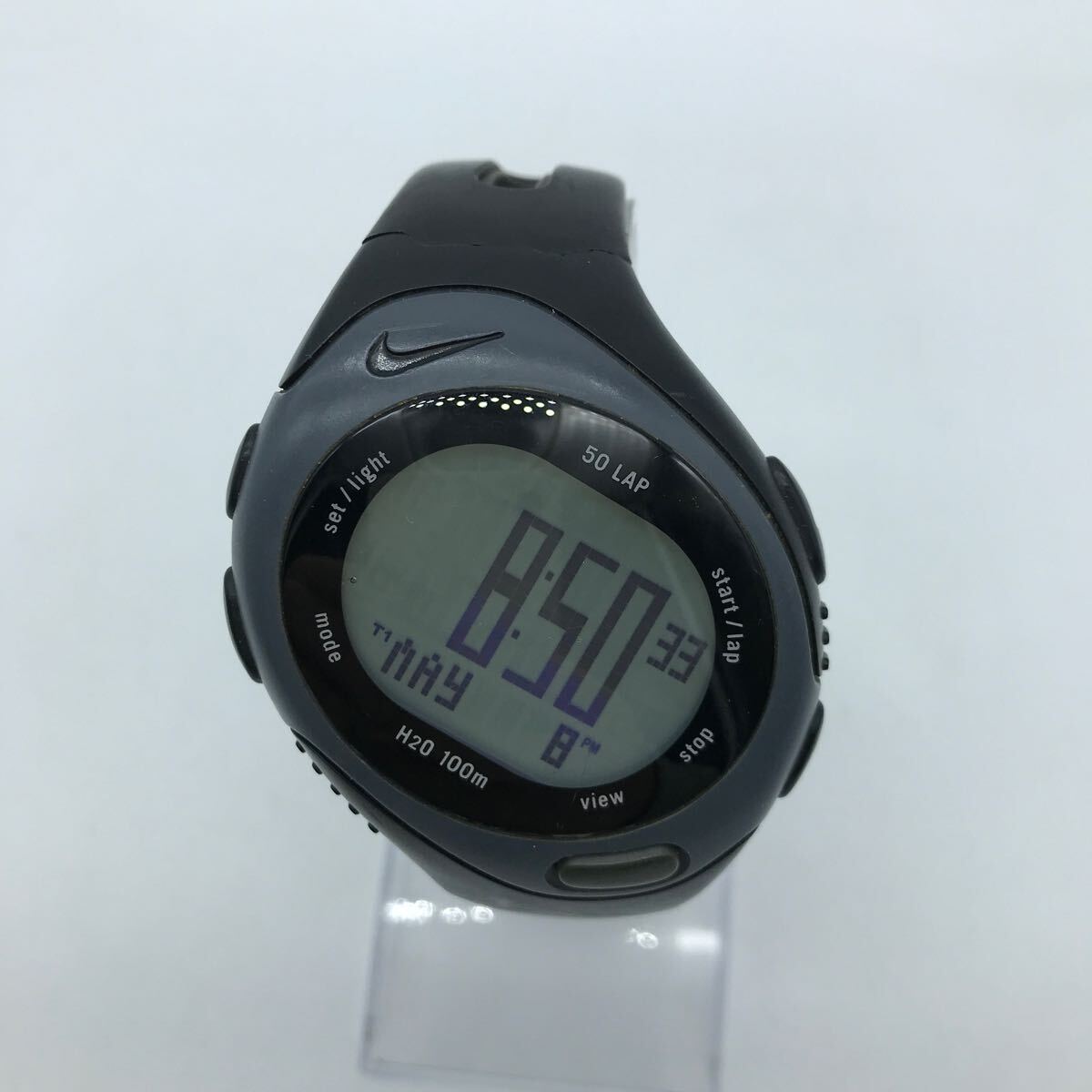 NIKE ナイキ BOWERMAN D394394/D394395 デジタル 腕時計 スポーツ ウォッチ 動作品の画像1