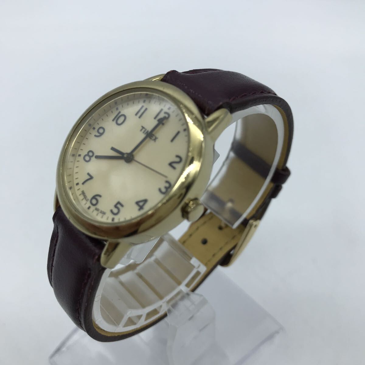 TIMEX Timex INDIGLO кожаный ремень наручные часы аналог женский boys рабочий товар 