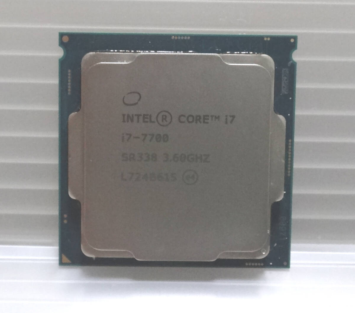 【中古】Intel CPU i7-7700/3.60GHZ_画像1