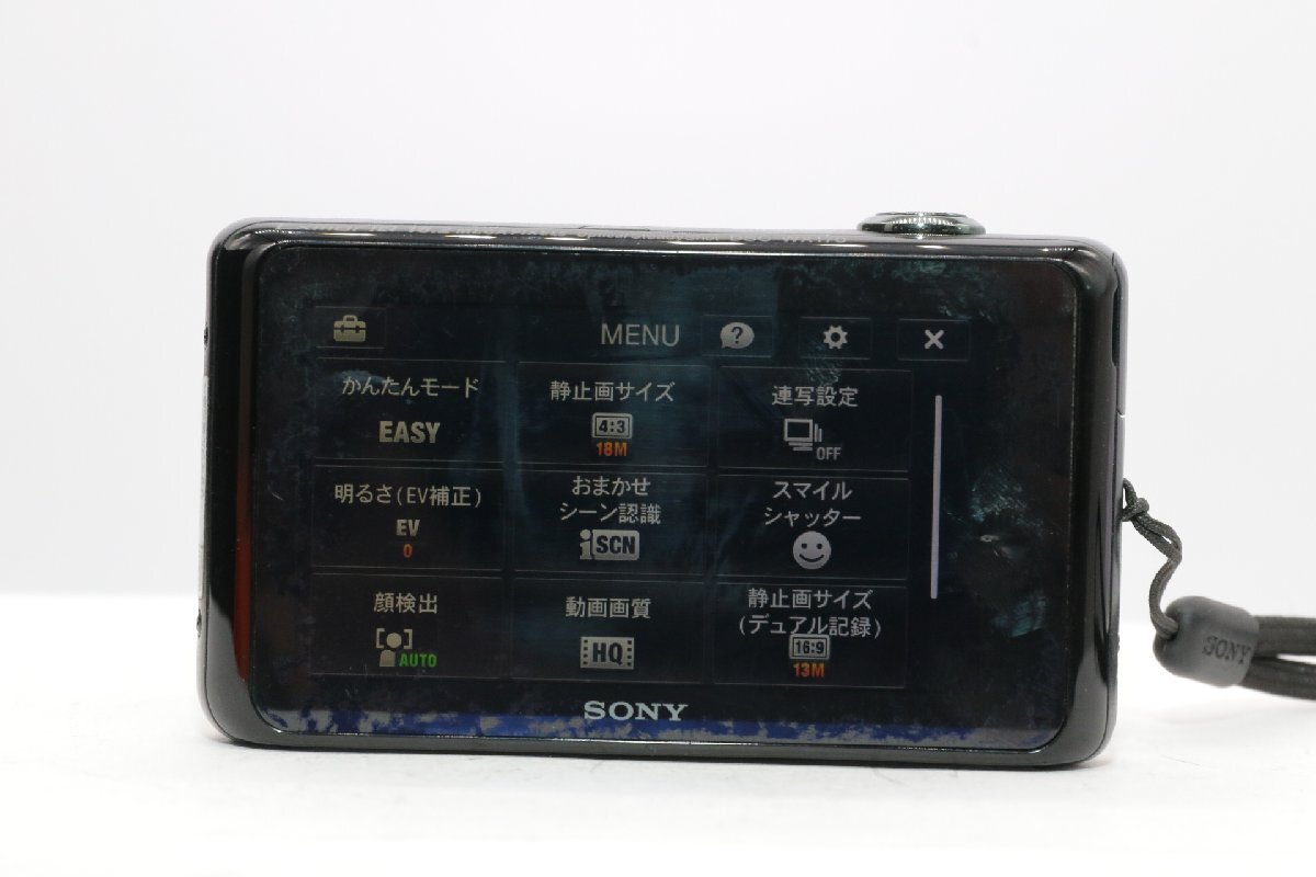 同梱歓迎【良品/動作品】SONY ソニー CYBER-SHOT DSC-WX170 (バッテリー付、充電器欠品）#5032の画像3