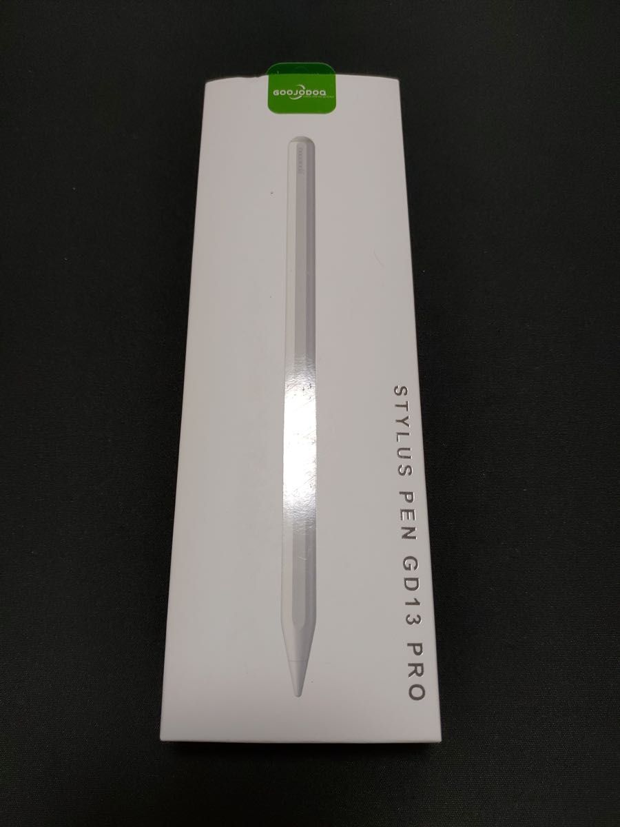 iPad用スタイラスペン タッチペン ペンシル 白色 吸着充電 非接触充電 