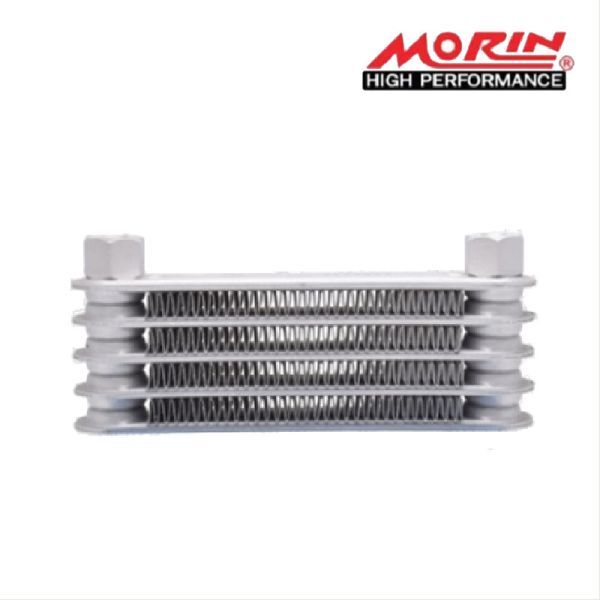 CT125 オイルクーラー キット JA55 (GEN1) MORIN モーリン ハンターカブ Oil Cooler 簡単取付 熱ダレ軽減 コアレッド x ピラーブルー_画像6