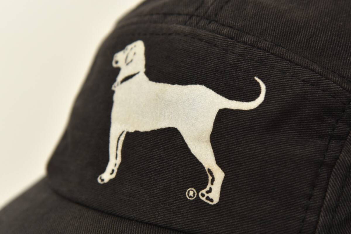 レア！ 90s USA製 The Black Dog 5パネル ロングビル キャップ ビンテージ 古着 帽子 ハンティング フィッシング ラブラドール 犬 ドッグの画像9