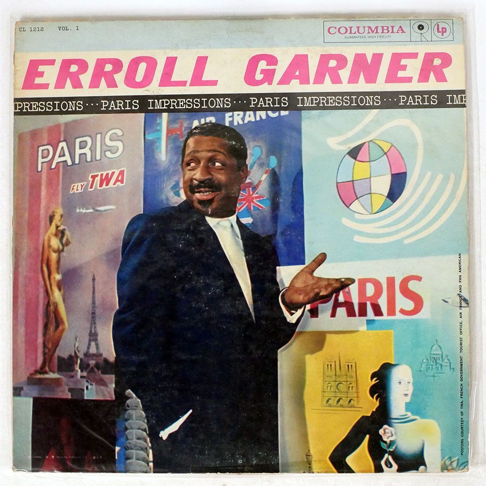 米 ERROLL GARNER/PARIS IMPRESSIONS - VOL. 1/COLUMBIA CL1212 LP_画像1