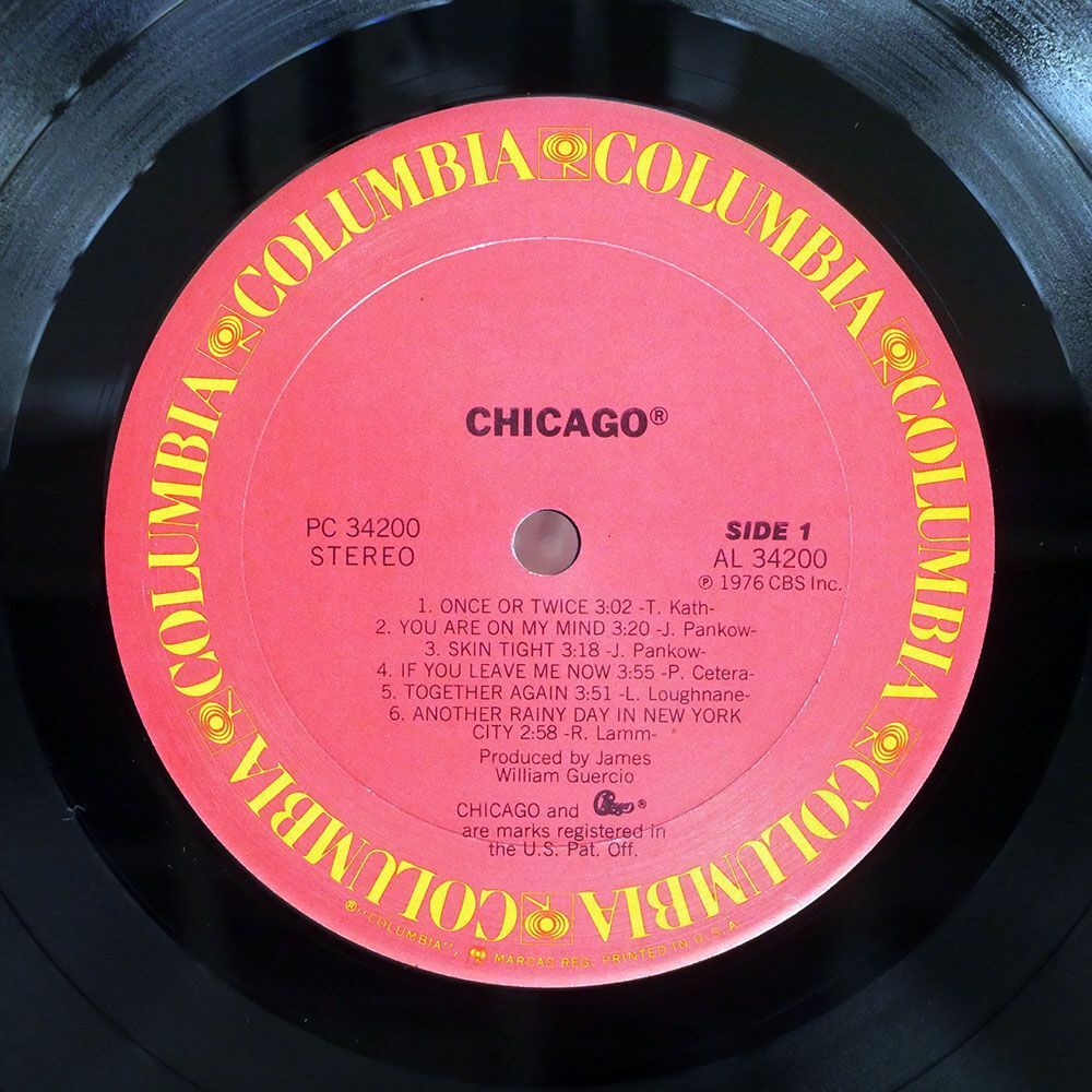 米 CHICAGO/X/COLUMBIA PC34200 LPの画像2