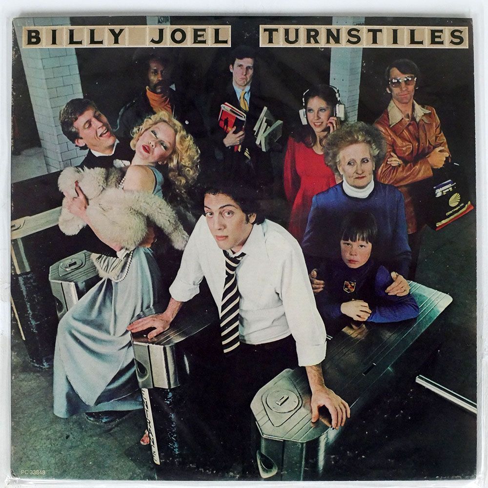 米 BILLY JOEL/TURNSTILES/COLUMBIA PC33848 LPの画像1