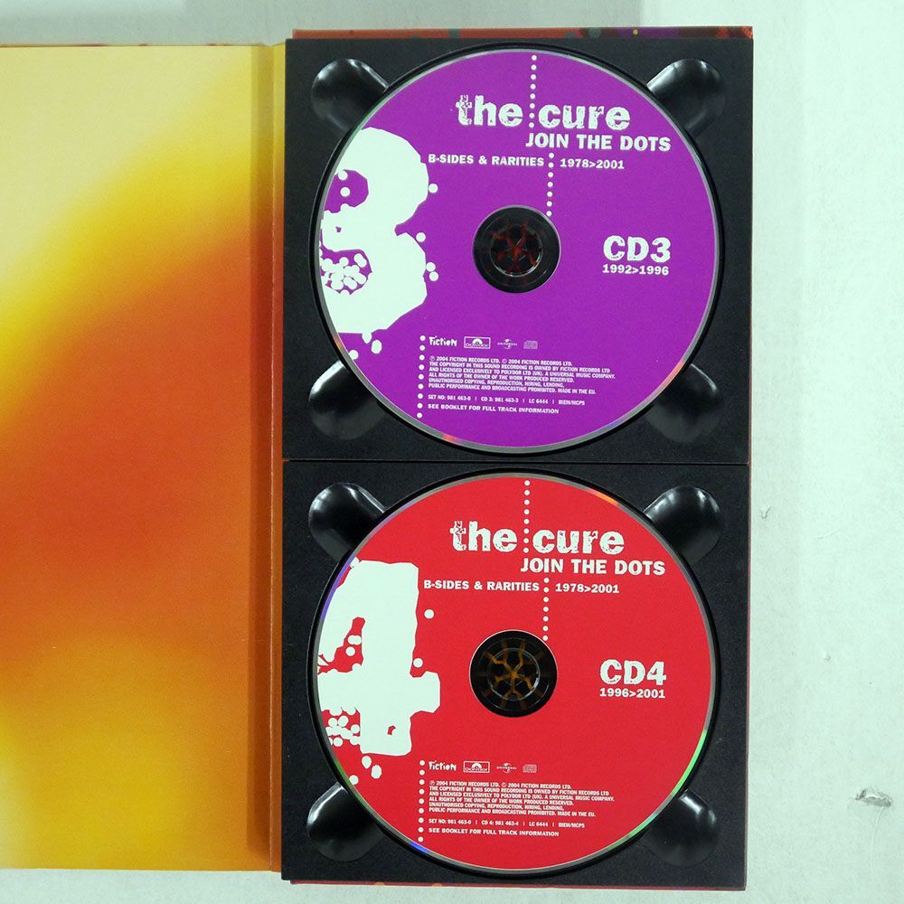 英 CURE/JOIN THE DOTS (B-SIDES & RARITIES 1978-2001)/FICTION 9814630 CDの画像3