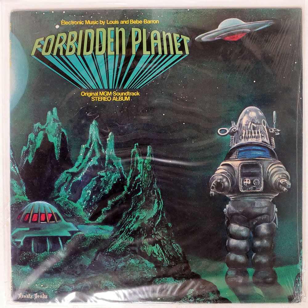 米 OST(LOUIS AND BEBE BARRON)/FORBIDDEN PLANET/SMALL PLANET PR001 LPの画像1