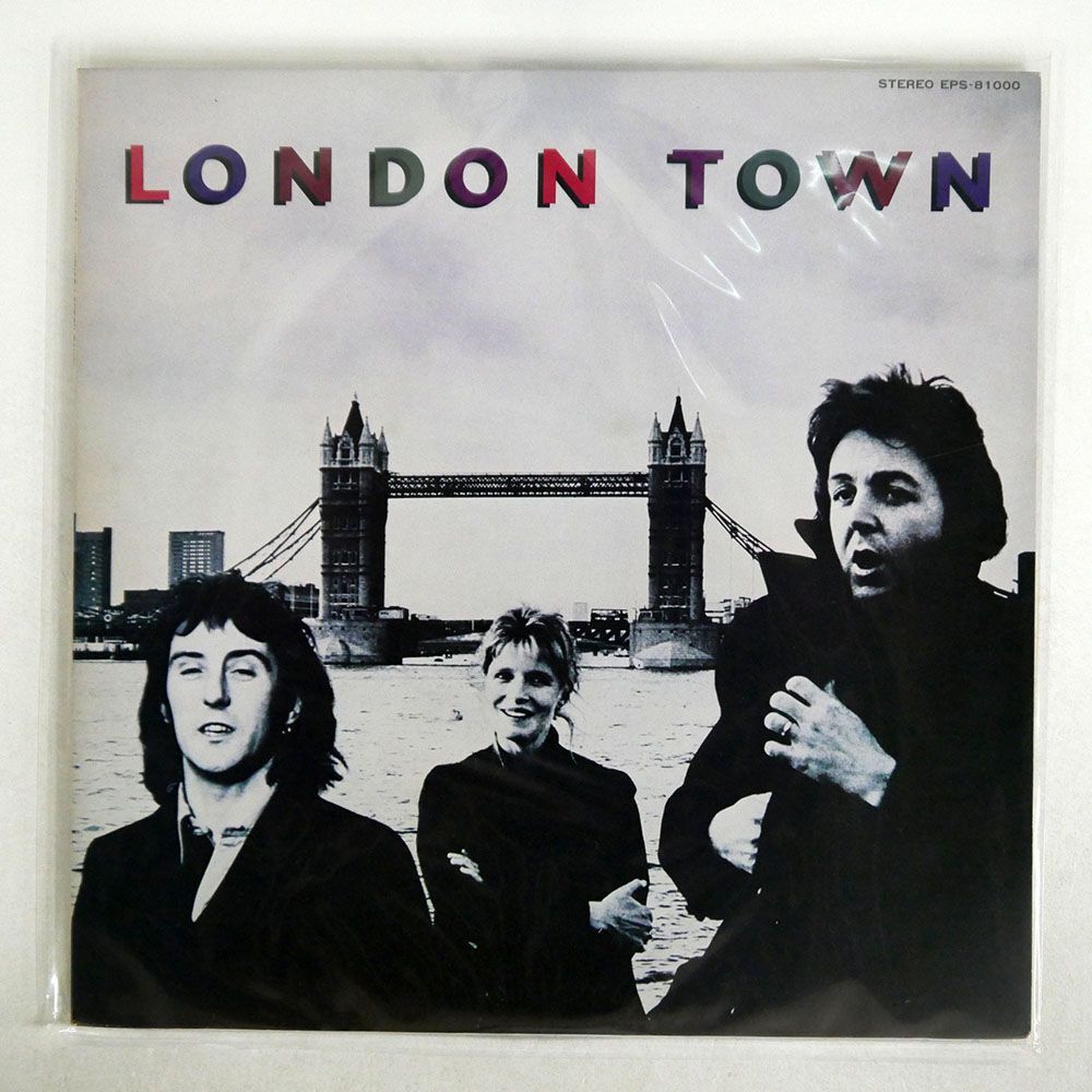 ウイングス/LONDON TOWN/TOSHIBA EPS81000 LP_画像1