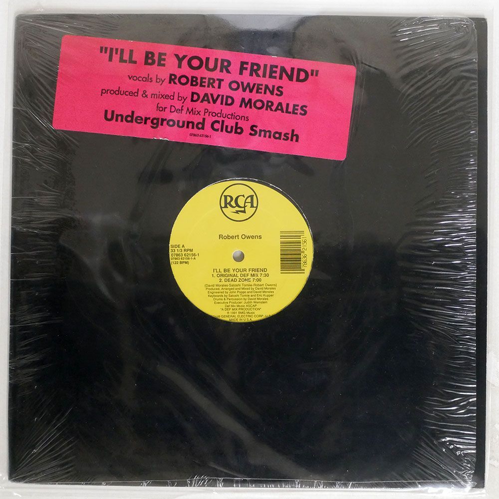 米 ROBERT OWENS/I’LL BE YOUR FRIEND/RCA 07863621561 12の画像1