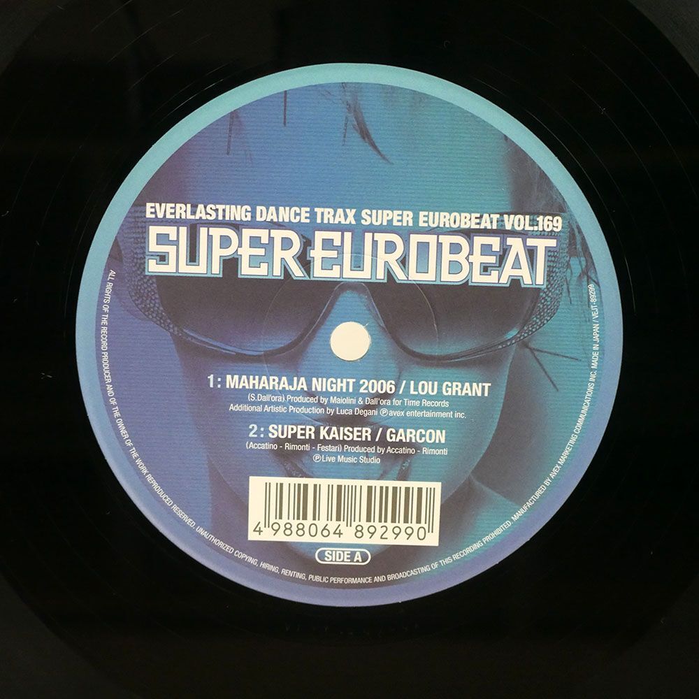 VA(LOU GRANT)/SUPER EUROBEAT VOL. 169/AVEX TRAX VEJT89299 12の画像2