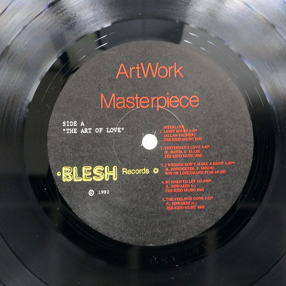  rice ARTWORK/MASTERPIECE/BLESH AVL91111 LP