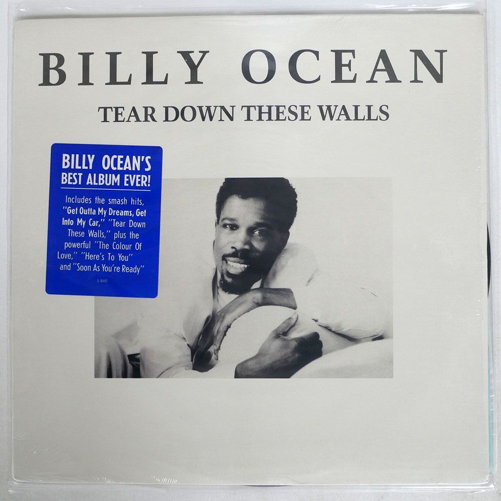 BILLY OCEAN/TEAR DOWN THESE WALLS/JIVE JL8495 LPの画像1