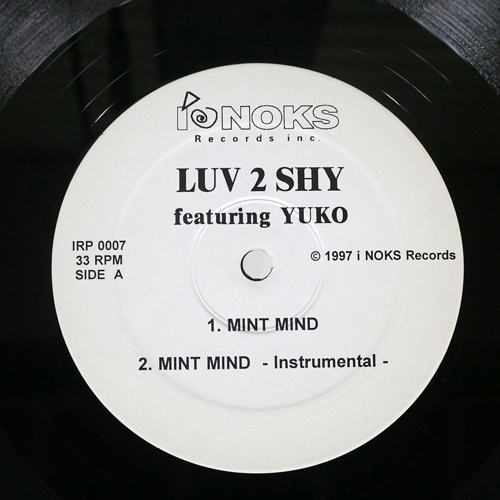 LUV 2 SHY/BABY COOL! / MINT MIND/I NOKS RECORDS INC. IRP007 12_画像2