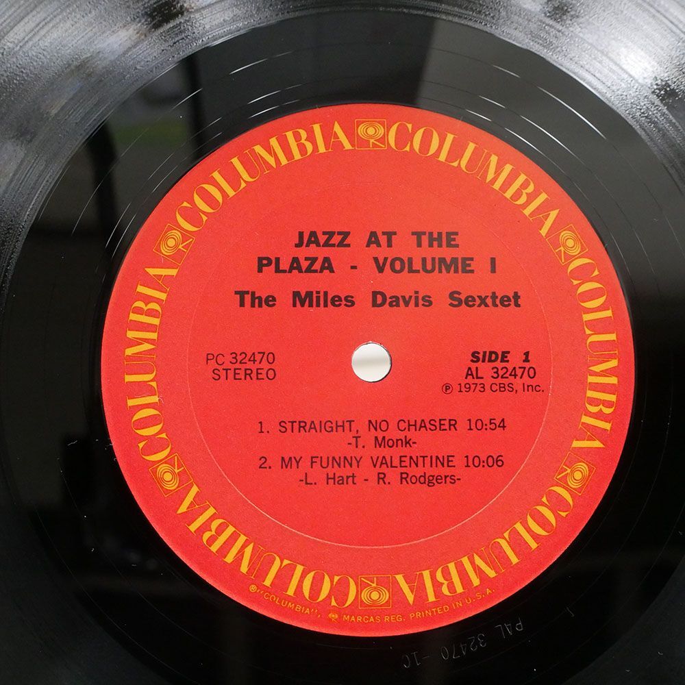 米 MILES DAVIS/JAZZ AT THE PLAZA-VOLUME 1/COLUMBIA PC32470 LPの画像2