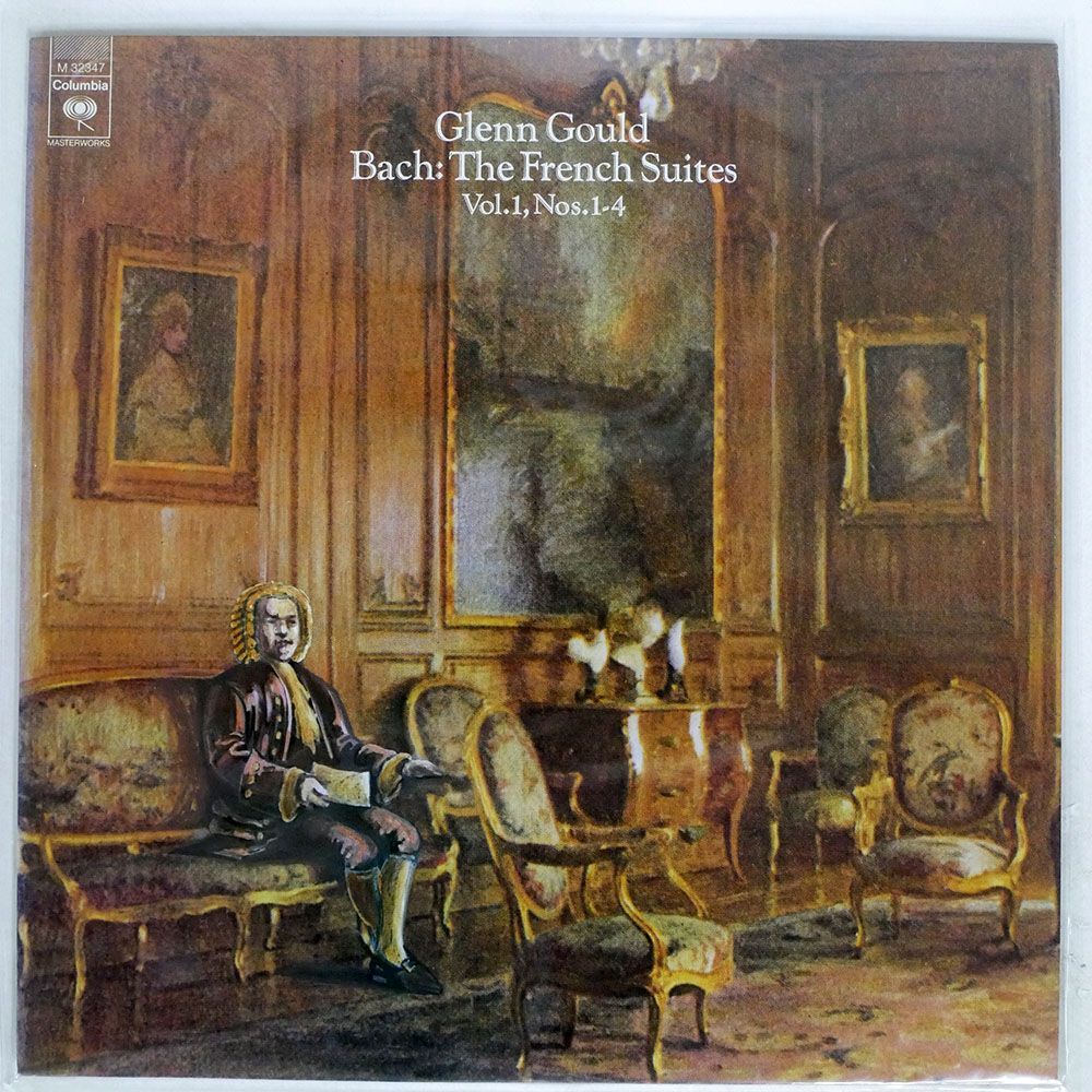 米 グレン・グールド/バッハ：フランス組曲 第1~4番/COLUMBIA MASTERWORKS M32347 LPの画像1