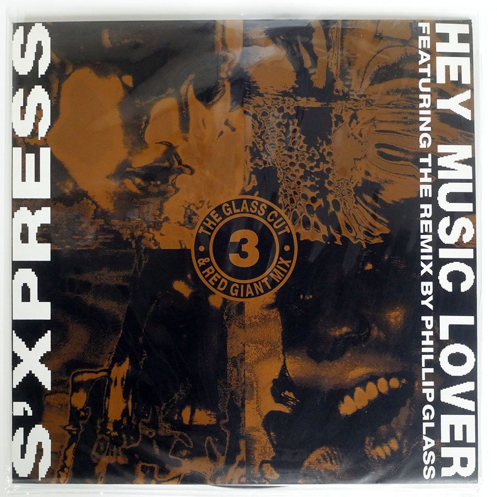 S’EXPRESS/HEY MUSIC LOVER (THE GLASS CUT & RED GIANT MIX)/RHYTHM KING LEFTL30T 12_画像1