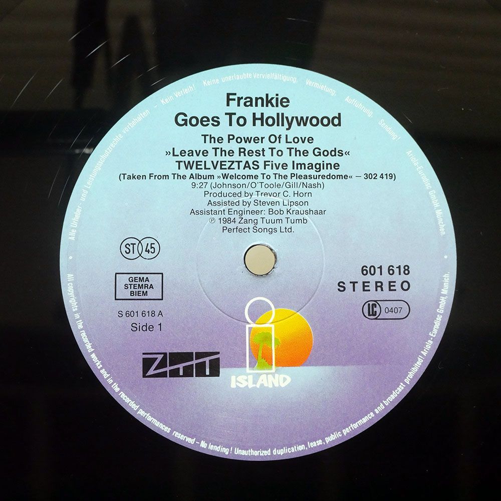 FRANKIE GOES TO HOLLYWOOD/POWER OF LOVE/ISLAND 601618213 12_画像2