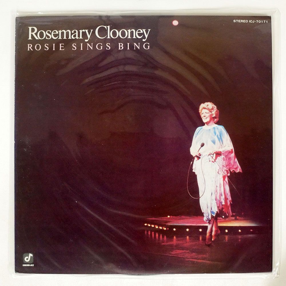 ROSEMARY CLOONEY/ROSIE SINGS BING/CONCORD JAZZ ICJ70171 LP_画像1