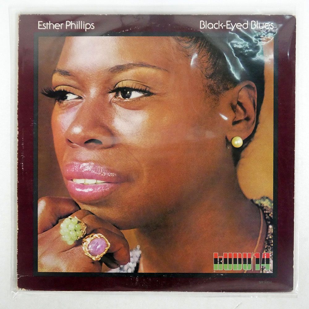 ESTHER PHILLIPS/BLACK EYED BLUES/KUDU SR3352 LP_画像1