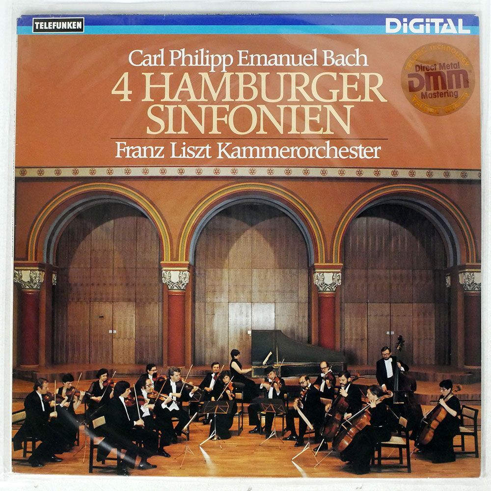 独 JANOS ROLLA/BACH:4 HAMBURGER SINFONIEN/TELEFUNKEN 642843AZ LP_画像1