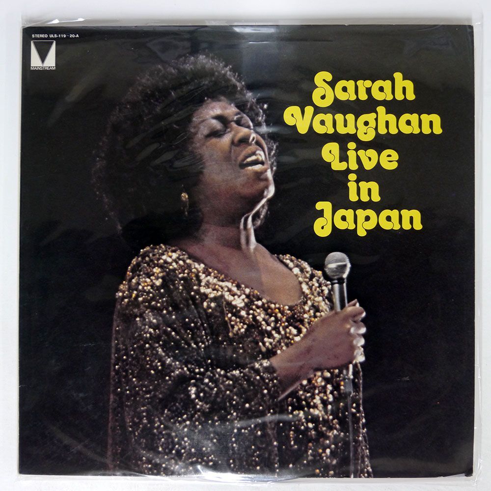 SARAH VAUGHAN/LIVE IN JAPAN/MAINSTREAM ULS119120 LP_画像1