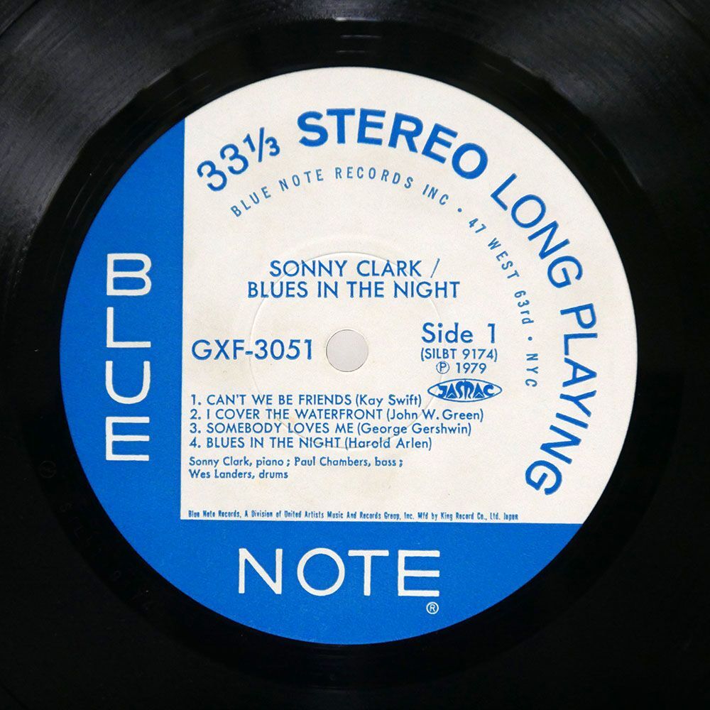 ソニー・クラーク/ブルース・イン・ザ・ナイト/BLUE NOTE GXF3051 LP_画像3