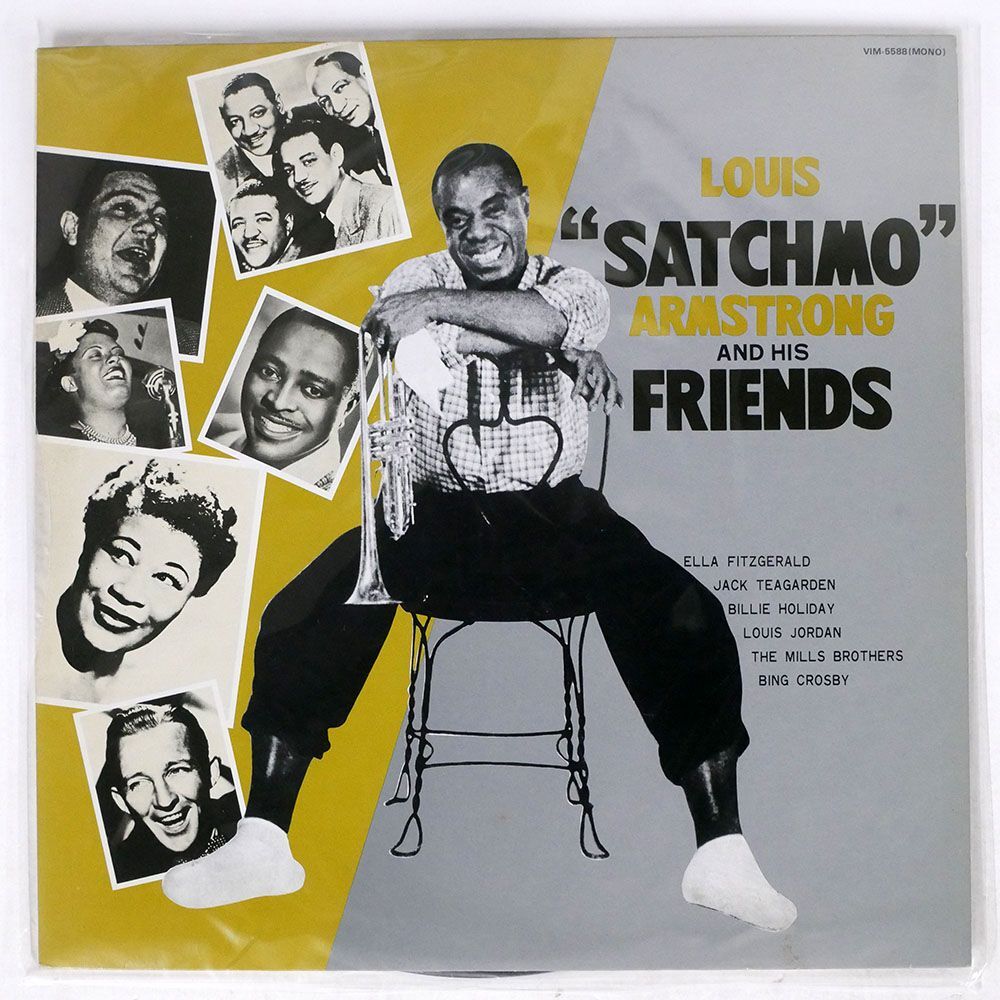 LOUIS "SATCHMO" ARMSTRONG/& HIS FRIENDS/MCA VIM5588 LP_画像1
