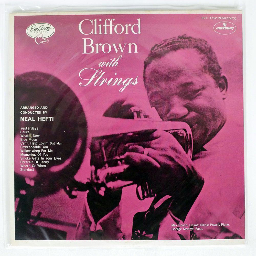 CLIFFORD BROWN/WITH STRINGS/MERCURY BT1327 LP_画像1