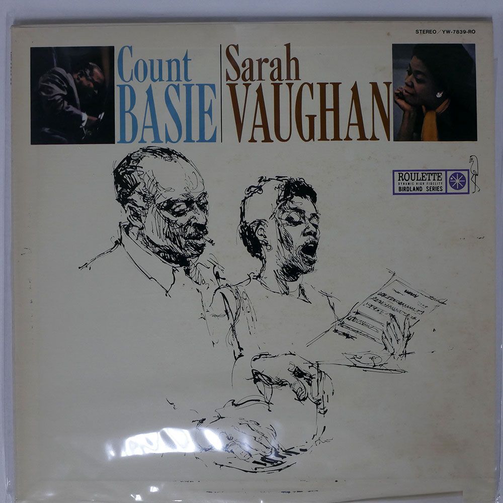 COUNT BASIE,SARAH VAUGHAN/SAME/ROULETTE YW7839RO LP_画像1