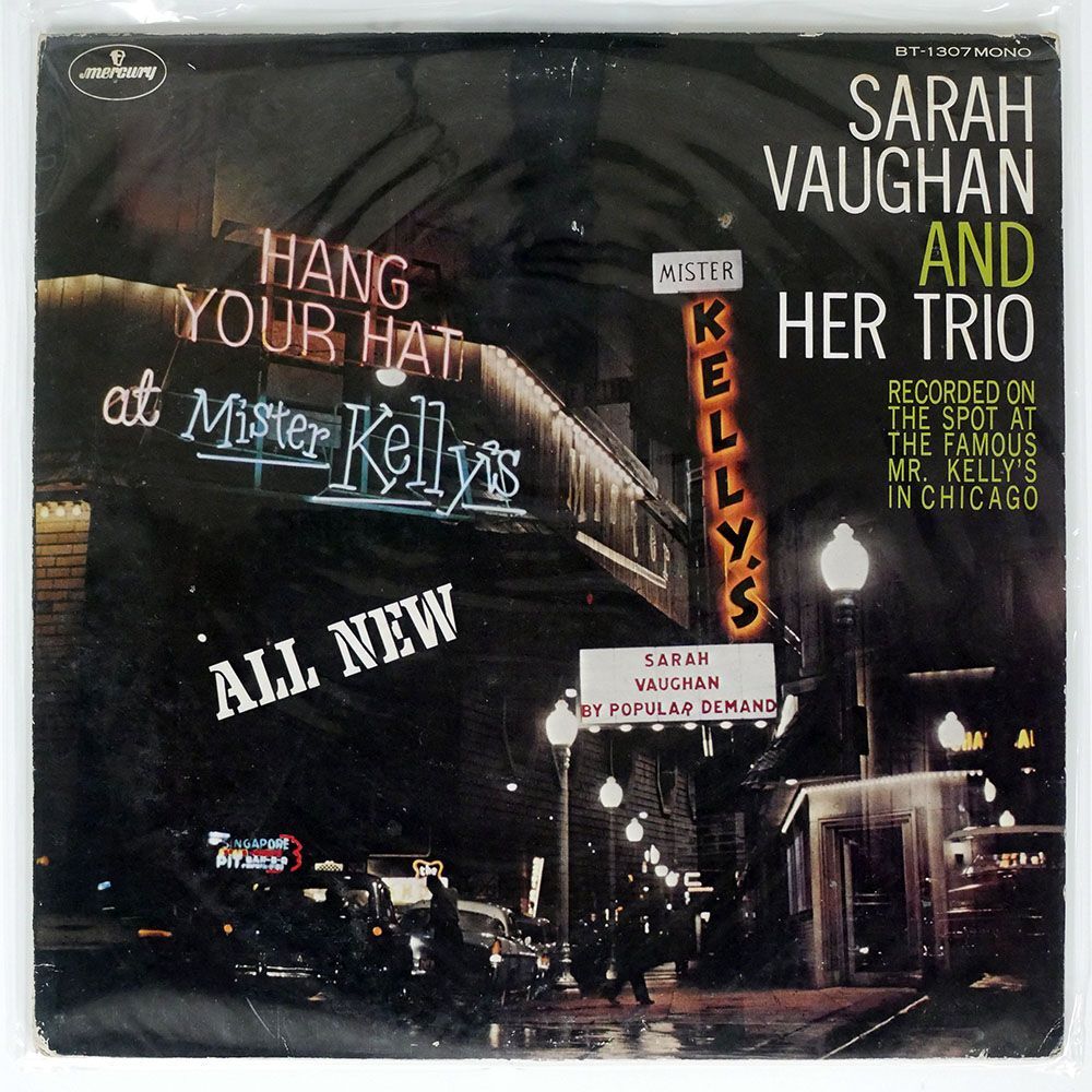 SARAH VAUGHAN AND HER TRIO/AT MISTER KELLY’S/MERCURY BT1307 LP_画像1