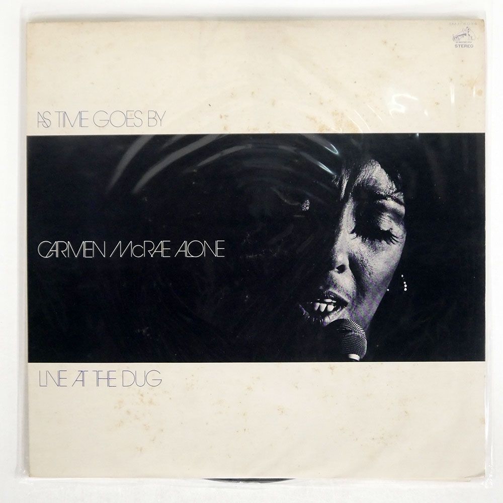 CARMEN MCRAE/AS TIME GOES BY / ALONE / LIVE AT THE DUG/VICTOR SMJ6034 LP_画像1