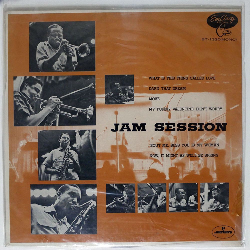 VA/HAMPTON HAWES JAM SESSION/MERCURY BT1330 LP_画像1