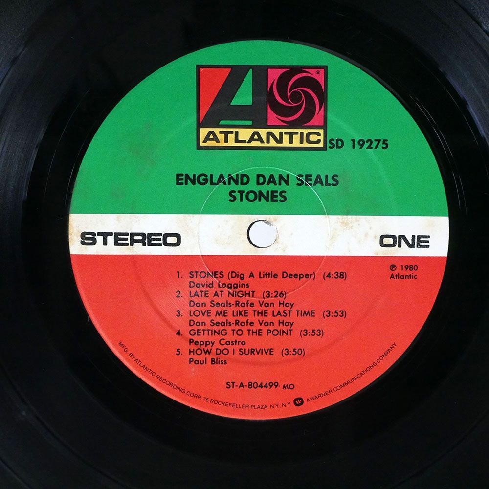 米 DAN SEALS/STONES/ATLANTIC SD19275 LP_画像2