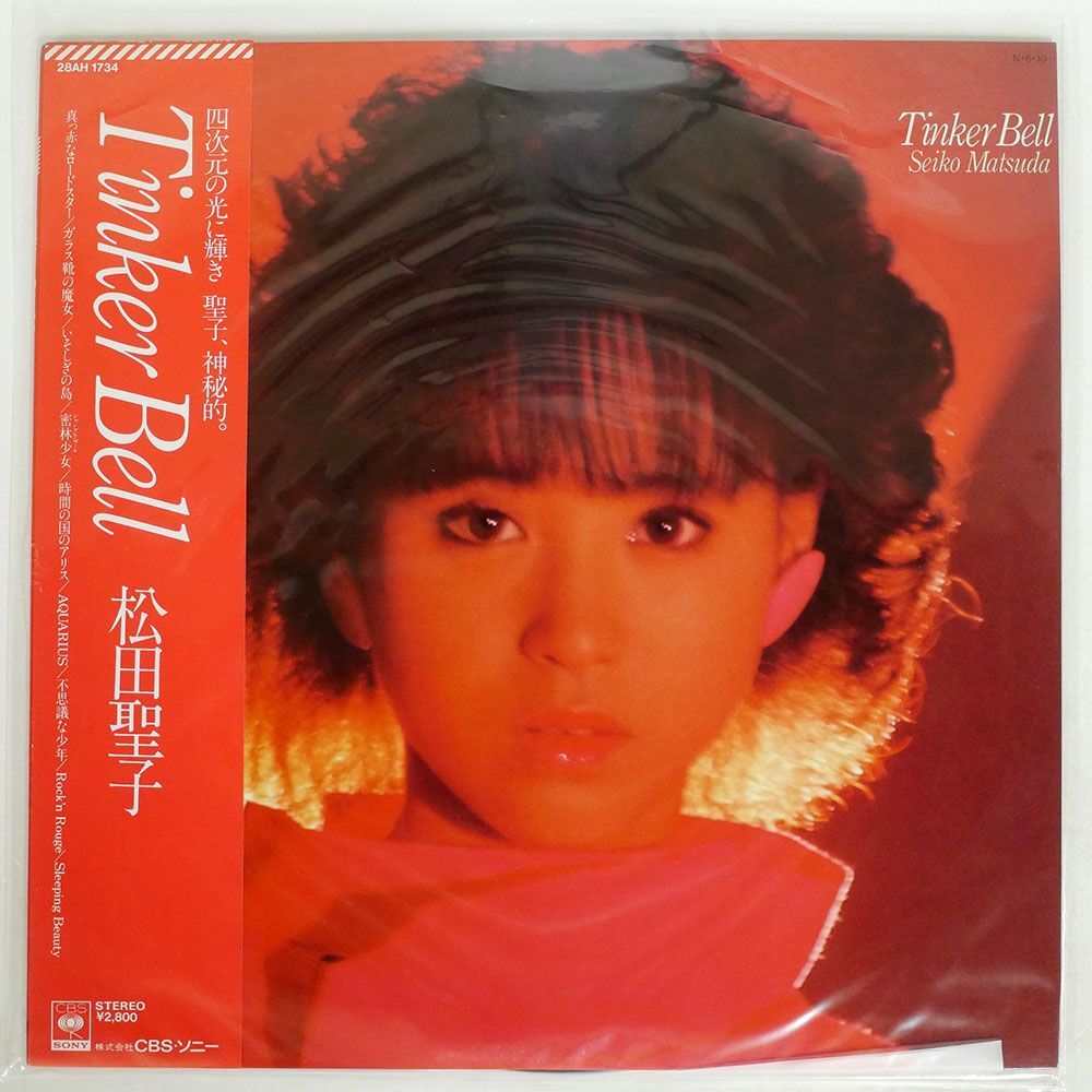 帯付き 松田聖子/TINKER BELL/CBSSONY 28AH1734 LP_画像1