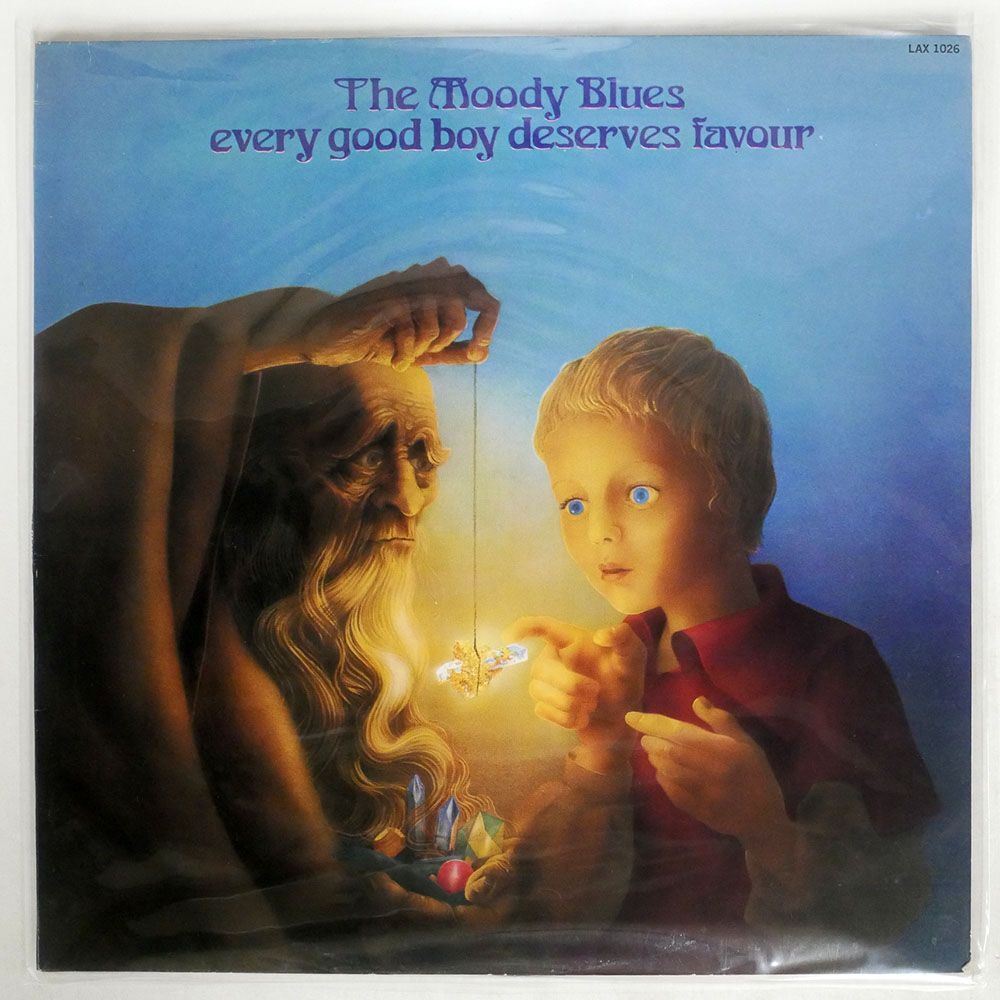 MOODY BLUES/EVERY GOOD BOY DESERVES FAVOUR/THRESHOLD LAX1026 LP_画像1