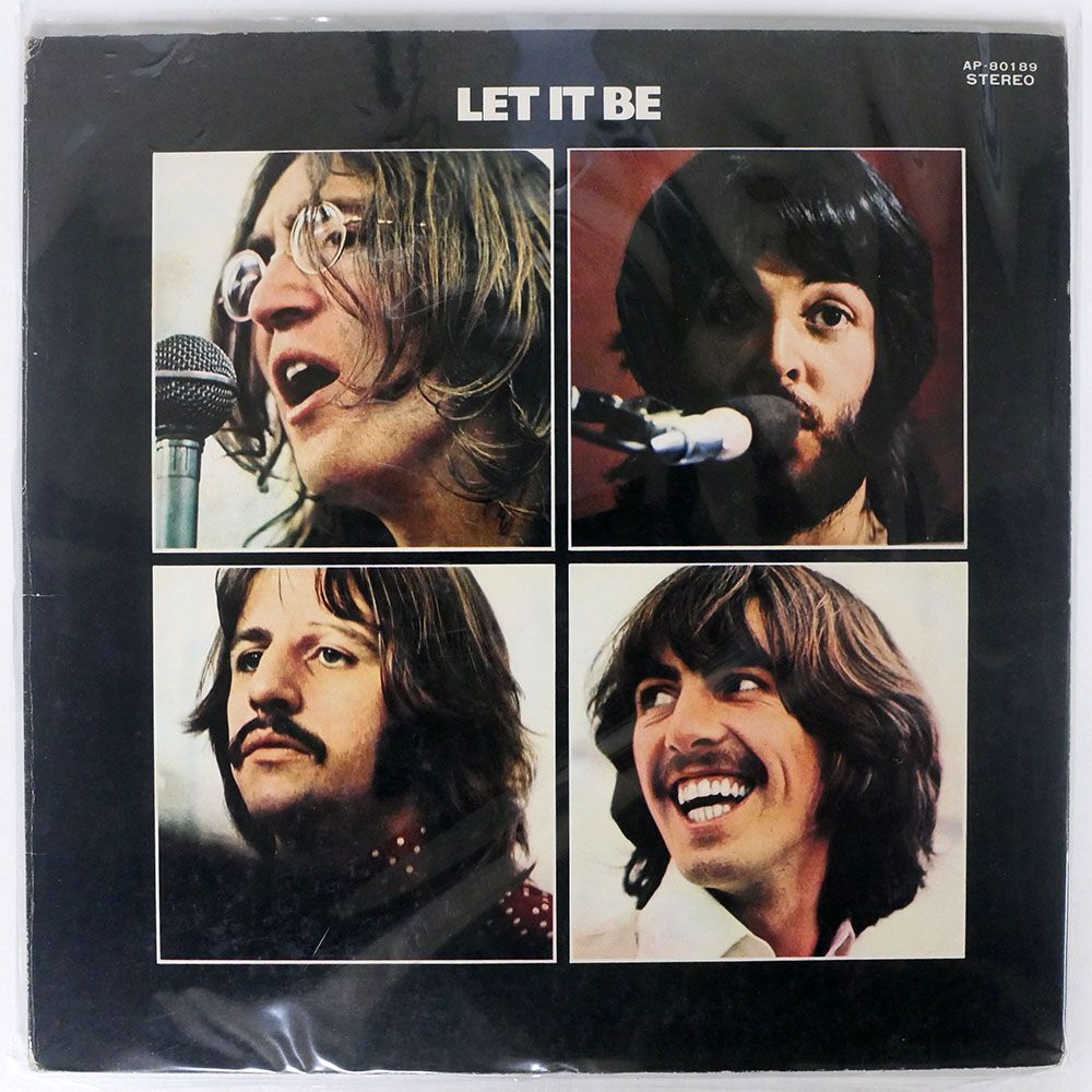 BEATLES/LET IT BE/APPLE AP80189 LP_画像1