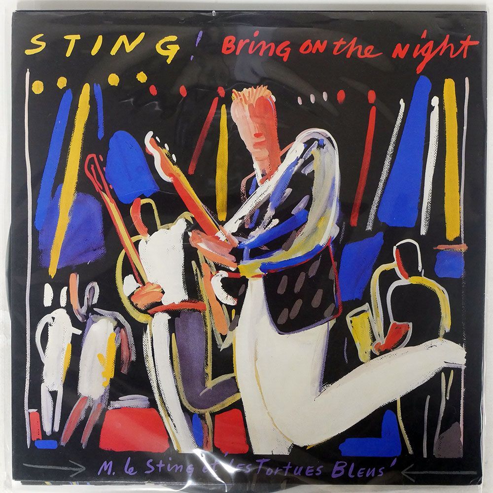 英 STING/BRING ON THE NIGHT/A&M BRING1 LP_画像1